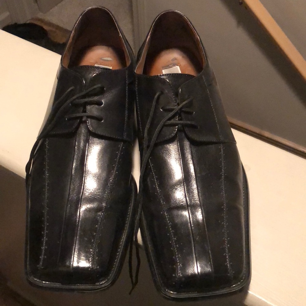 Nice Black Genuine Leather Shoe